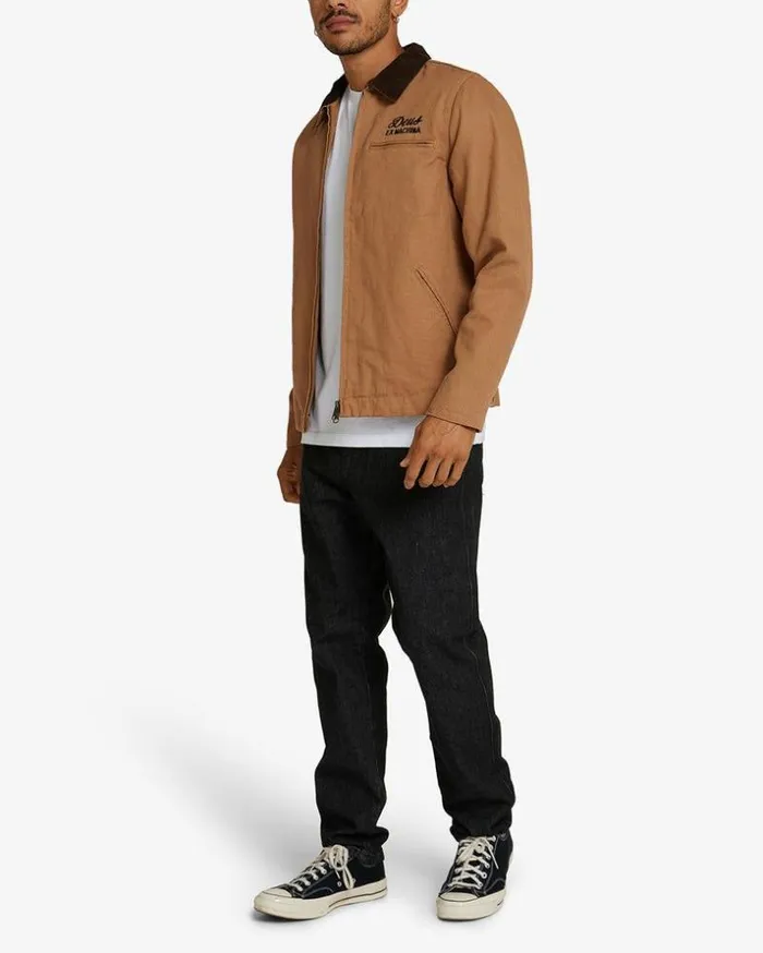 MensWomens Deus Ex Machina Classics Address Workwear Jacket 8211 Dijon Dijon MensWomens Deus Ex Machina Classics Address Workwear Jacket 8211 Dijon Dijon