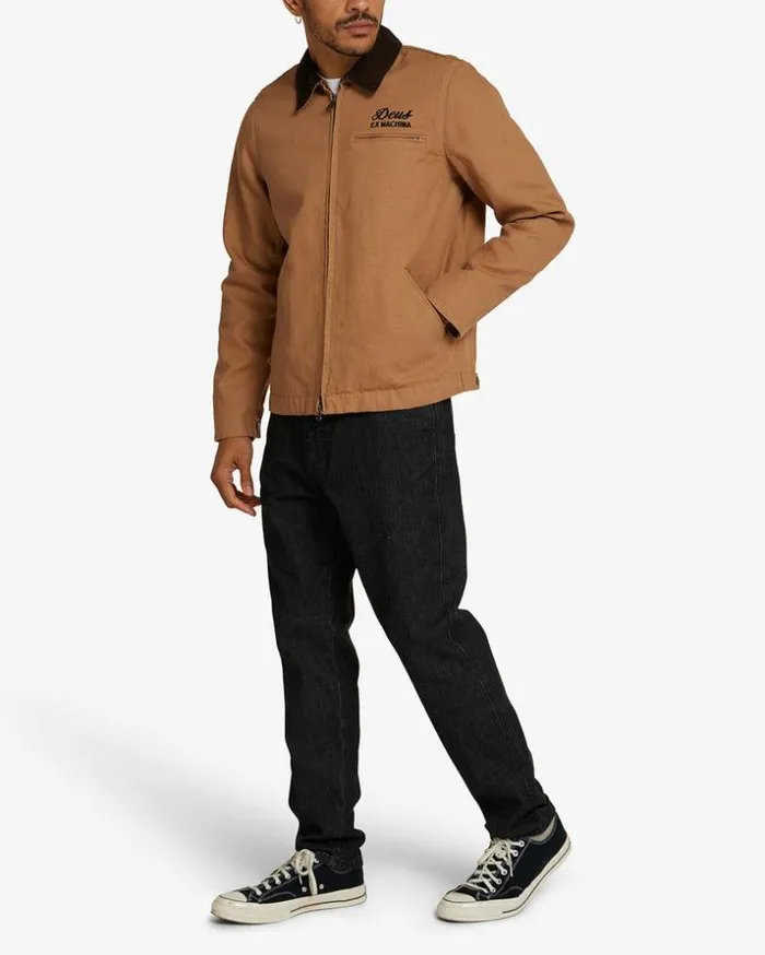 MensWomens Deus Ex Machina Classics Address Workwear Jacket 8211 Dijon Dijon MensWomens Deus Ex Machina Classics Address Workwear Jacket 8211 Dijon Dijon