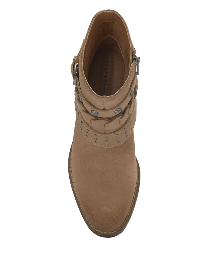 Miav Bootie Light Brown Women Lucky Brand Shoes