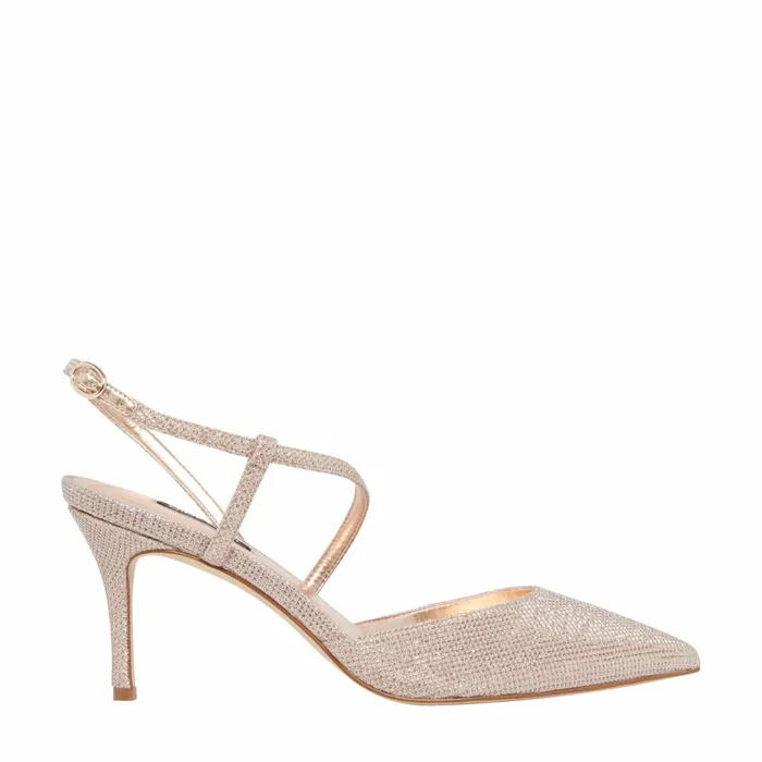MIKO Rose Gold Women Nine West Pumps