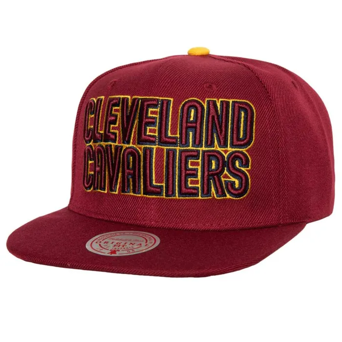 Mitchell and Ness 2013 Draft Snapback HWC Cleveland Cavaliers Men Hats and Headwear Mitchell and Ness 2013 Draft Snapback HWC Cleveland Cavaliers Men Hats and Headwear