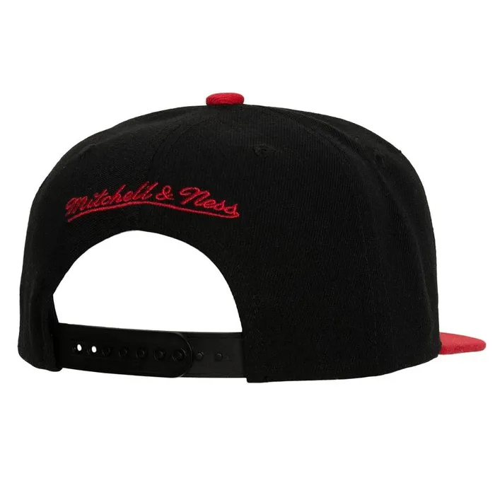 Mitchell and Ness 8 Bit XL Snapback HWC Chicago Bulls Men Hats and Headwear Mitchell and Ness 8 Bit XL Snapback HWC Chicago Bulls Men Hats and Headwear