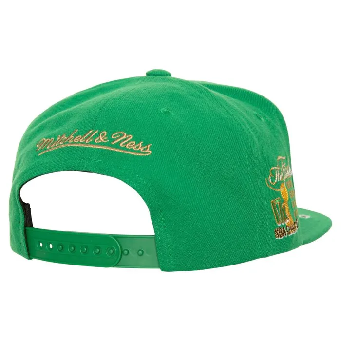 Mitchell and Ness All Out Snapback Boston Celtics Men Hats and Headwear Mitchell and Ness All Out Snapback Boston Celtics Men Hats and Headwear