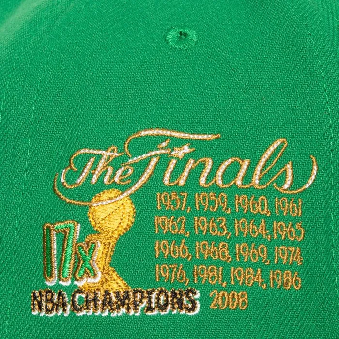 Mitchell and Ness All Out Snapback Boston Celtics Men Hats and Headwear Mitchell and Ness All Out Snapback Boston Celtics Men Hats and Headwear