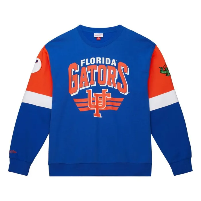 Mitchell and Ness All Over Crew 30 University Of Florida Men Hoodies and Sweatshirts Mitchell and Ness All Over Crew 30 University Of Florida Men Hoodies and Sweatshirts