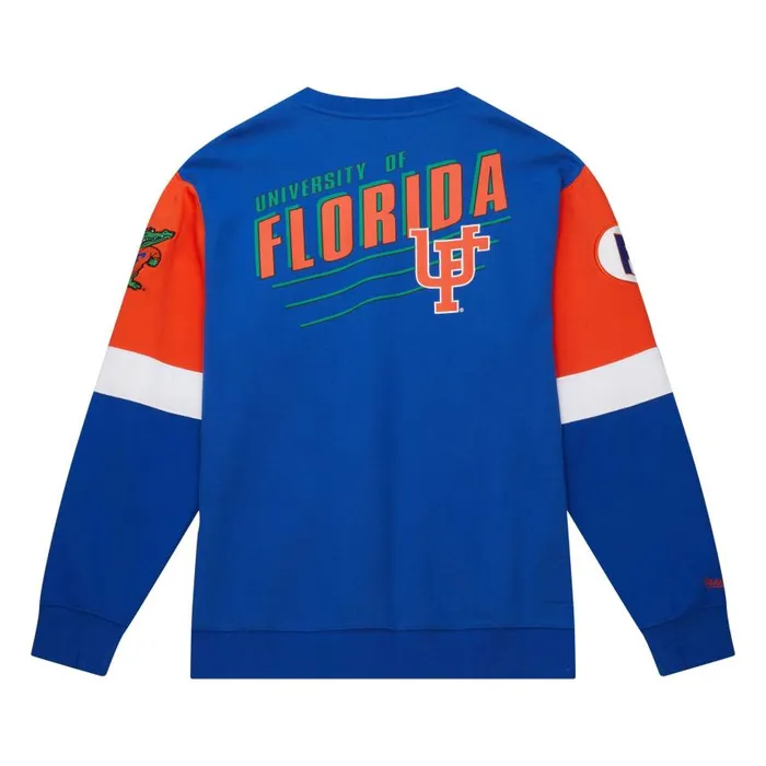 Mitchell and Ness All Over Crew 30 University Of Florida Men Hoodies and Sweatshirts Mitchell and Ness All Over Crew 30 University Of Florida Men Hoodies and Sweatshirts
