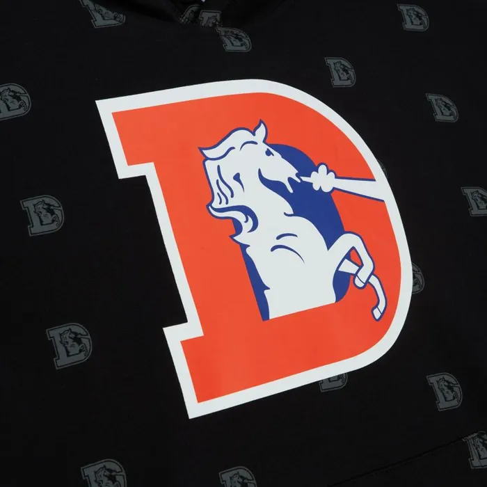 Mitchell and Ness AOP Fleece Hoodie Denver Broncos Men Hoodies and Sweatshirts Mitchell and Ness AOP Fleece Hoodie Denver Broncos Men Hoodies and Sweatshirts