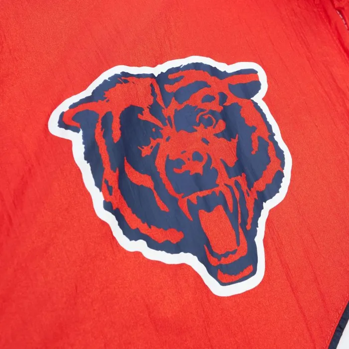 Mitchell and Ness Arched Retro Lined Windbreaker Chicago Bears Men Jackets and Outerwear Mitchell and Ness Arched Retro Lined Windbreaker Chicago Bears Men Jackets and Outerwear