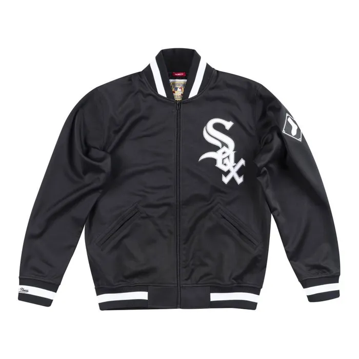 Mitchell and Ness Authentic BP Jacket Chicago White Sox 1991 Men Jackets and Outerwear Mitchell and Ness Authentic BP Jacket Chicago White Sox 1991 Men Jackets and Outerwear