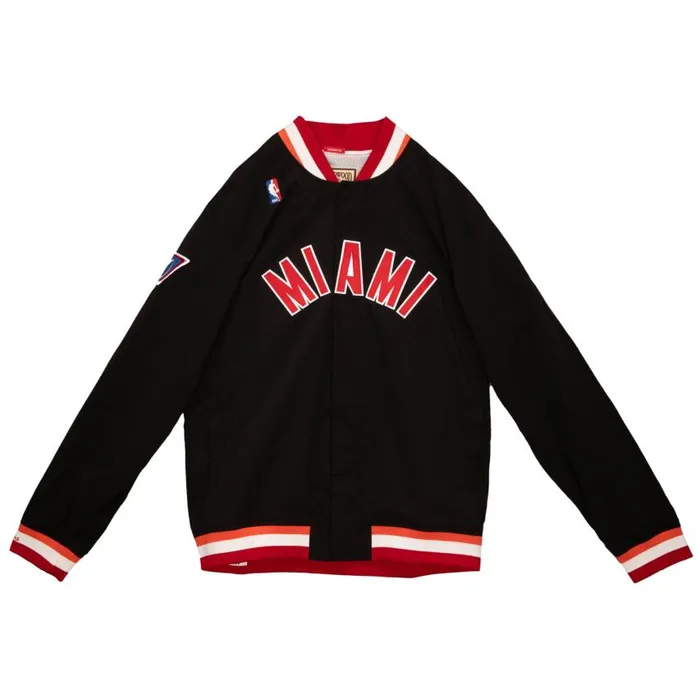 Mitchell and Ness Authentic Miami Heat 199697 Jacket Men Jackets and Outerwear Mitchell and Ness Authentic Miami Heat 199697 Jacket Men Jackets and Outerwear