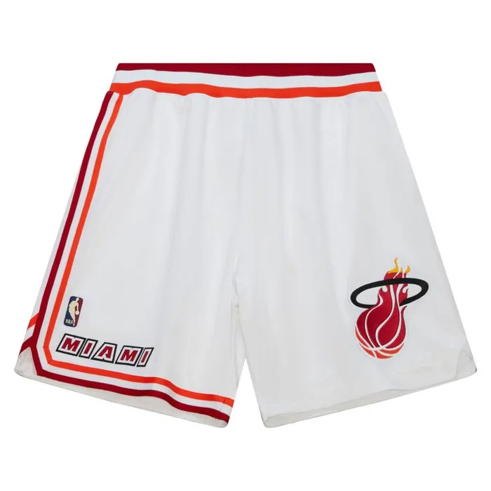 Mitchell and Ness Authentic Shorts Miami Heat 200708 Men Shorts