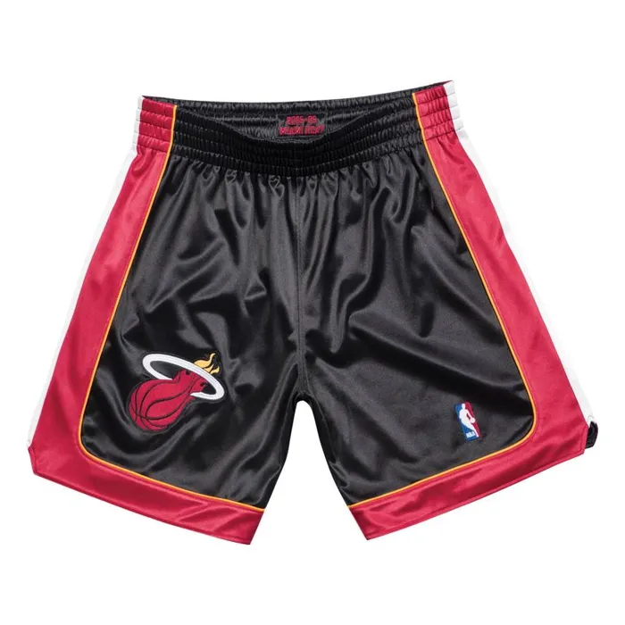 Mitchell and Ness Authentic Shorts Miami Heat Road 200506 Men Shorts