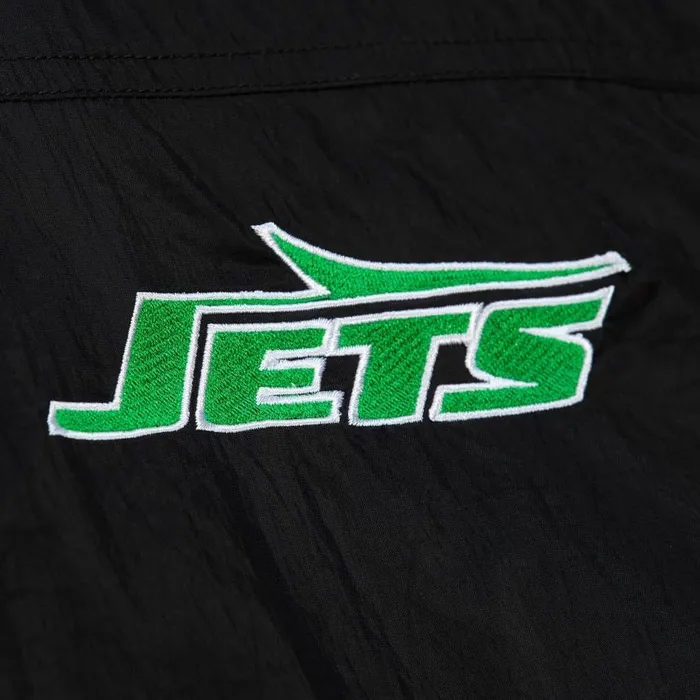 Mitchell and Ness Authentic Sideline Jacket New York Jets Men Jackets and Outerwear Mitchell and Ness Authentic Sideline Jacket New York Jets Men Jackets and Outerwear