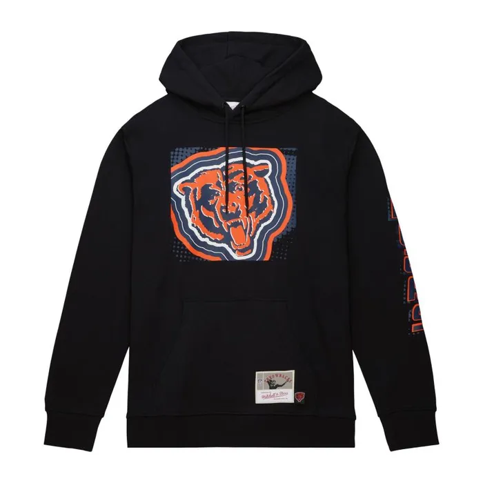 Mitchell and Ness Big Face 70 Hoodie Chicago Bears Men Hoodies and Sweatshirts Mitchell and Ness Big Face 70 Hoodie Chicago Bears Men Hoodies and Sweatshirts