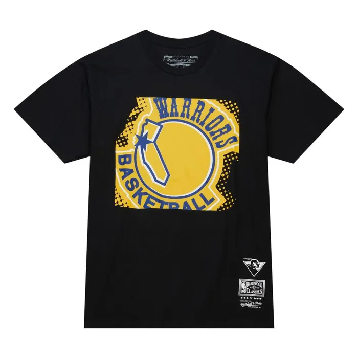 Mitchell and Ness Big Face 70 SS Tee Golden State Warriors Men TShirts and Tops Mitchell and Ness Big Face 70 SS Tee Golden State Warriors Men TShirts and Tops