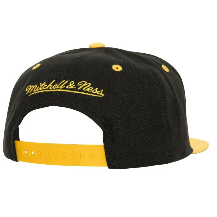 Mitchell and Ness Buzz Snapback Vntg Boston Bruins Men Hats and Headwear Mitchell and Ness Buzz Snapback Vntg Boston Bruins Men Hats and Headwear