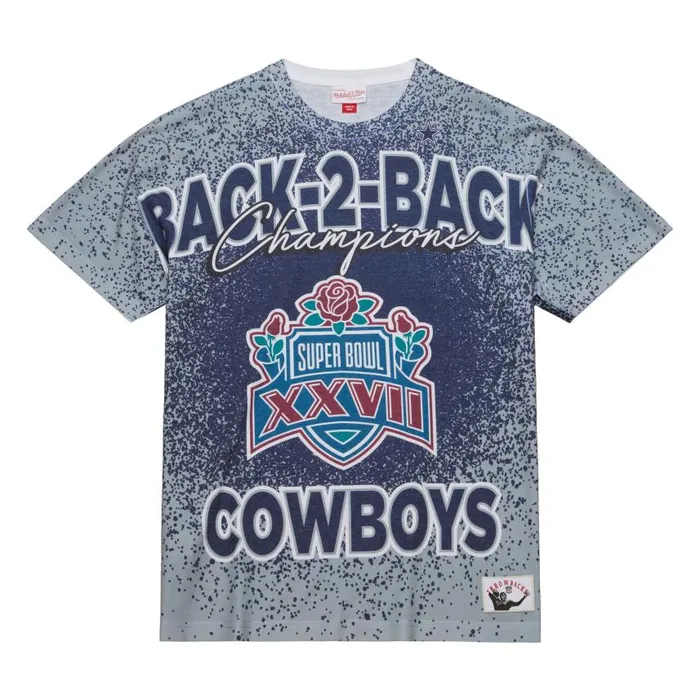 Mitchell and Ness Champ City Sublimated SS Tee Dallas Cowboys Men TShirts and Tops Mitchell and Ness Champ City Sublimated SS Tee Dallas Cowboys Men TShirts and Tops