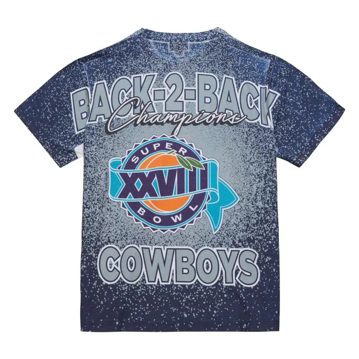 Mitchell and Ness Champ City Sublimated SS Tee Dallas Cowboys Men TShirts and Tops Mitchell and Ness Champ City Sublimated SS Tee Dallas Cowboys Men TShirts and Tops