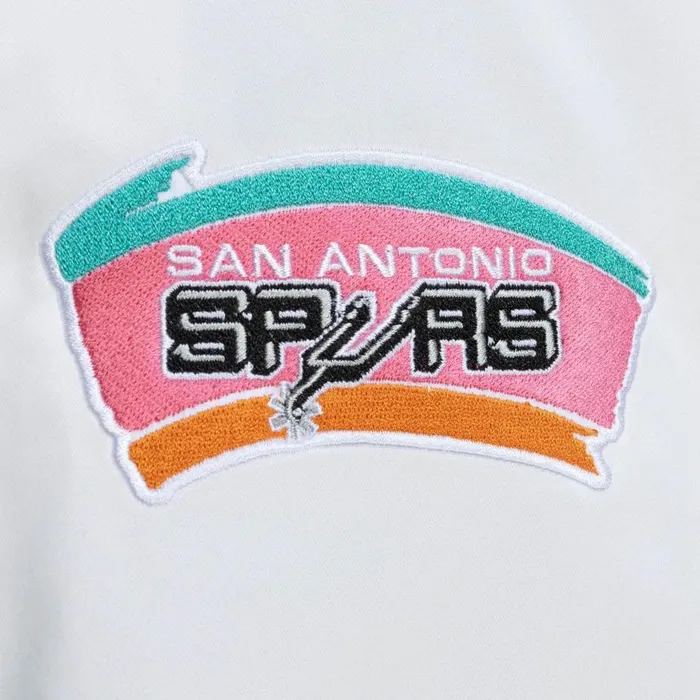 Mitchell and Ness City Collection Lightweight Satin Jacket San Antonio Spurs Men Jackets and Outerwear Mitchell and Ness City Collection Lightweight Satin Jacket San Antonio Spurs Men Jackets and Outerwear