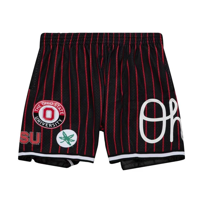 Mitchell and Ness City Collection Mesh Shorts Ohio State Men Shorts