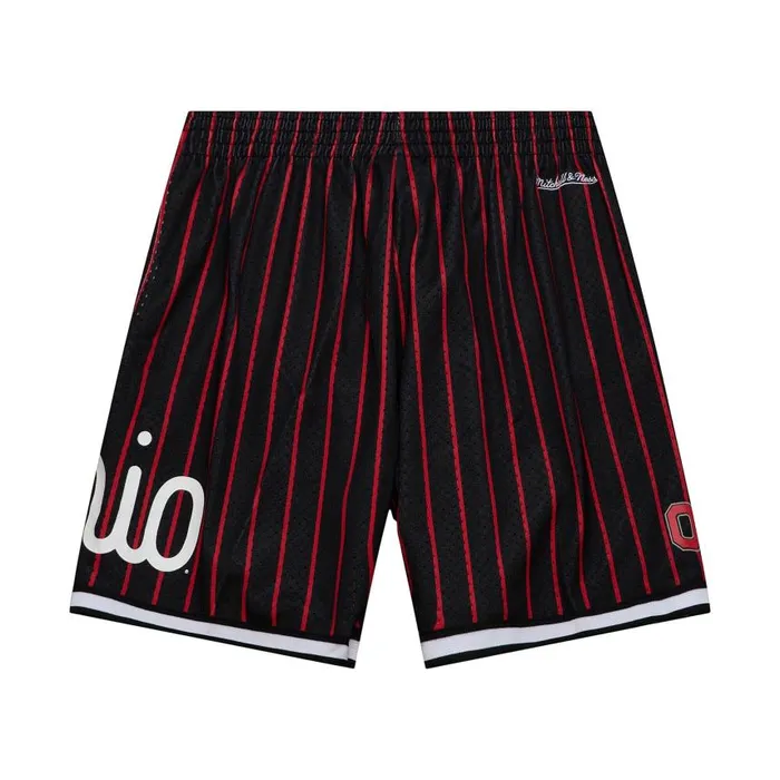 Mitchell and Ness City Collection Mesh Shorts Ohio State Men Shorts Mitchell and Ness City Collection Mesh Shorts Ohio State Men Shorts