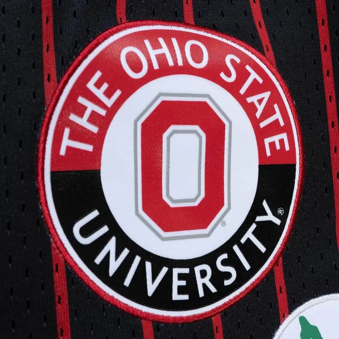 Mitchell and Ness City Collection Mesh Shorts Ohio State Men Shorts Mitchell and Ness City Collection Mesh Shorts Ohio State Men Shorts