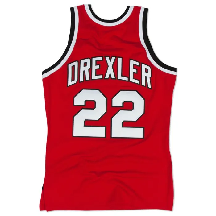 Mitchell and Ness Clyde Drexler 198384 Authentic Jersey Portland Trail Blazers Men Jerseys Mitchell and Ness Clyde Drexler 198384 Authentic Jersey Portland Trail Blazers Men Jerseys