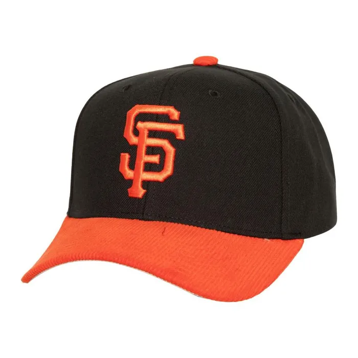Mitchell and Ness Cord Pro Snapback San Francisco Giants Men Hats and Headwear