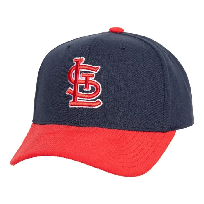 Mitchell and Ness Cord Pro Snapback St Louis Cardinals Men Hats and Headwear