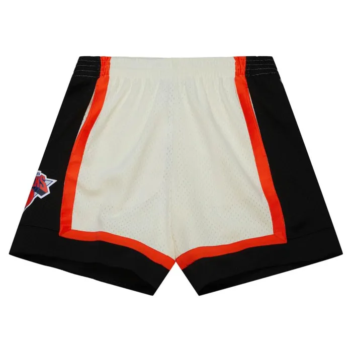 Mitchell and Ness Cream Swingman Shorts New York Knicks 1996 Men Shorts