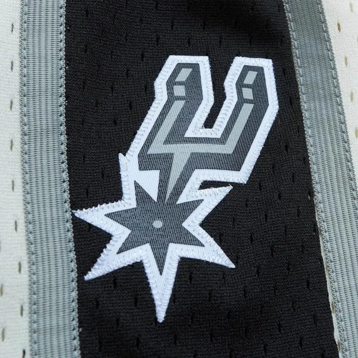 Mitchell and Ness Cream Swingman Shorts San Antonio Spurs 1998 Men Shorts Mitchell and Ness Cream Swingman Shorts San Antonio Spurs 1998 Men Shorts