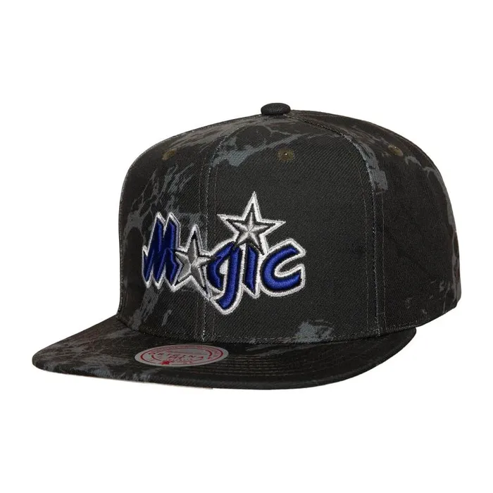 Mitchell and Ness Down For All Snapback HWC Orlando Magic Men Hats and Headwear Mitchell and Ness Down For All Snapback HWC Orlando Magic Men Hats and Headwear