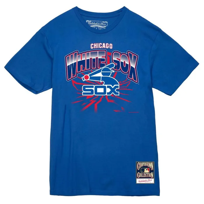 Mitchell and Ness Earthquake Tee Chicago White Sox Men TShirts and Tops