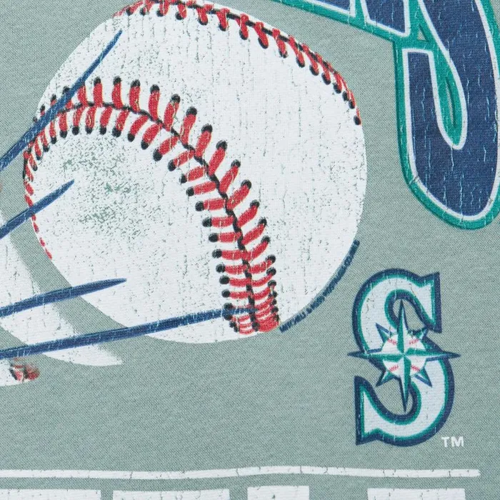 Mitchell and Ness Easy Cool Crewneck Sweatshirt Seattle Mariners Men Hoodies and Sweatshirts Mitchell and Ness Easy Cool Crewneck Sweatshirt Seattle Mariners Men Hoodies and Sweatshirts