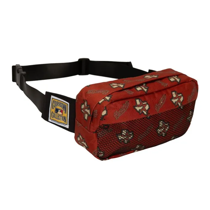 Mitchell and Ness Fanny Pack Houston Astros Men Bags and Backpacks