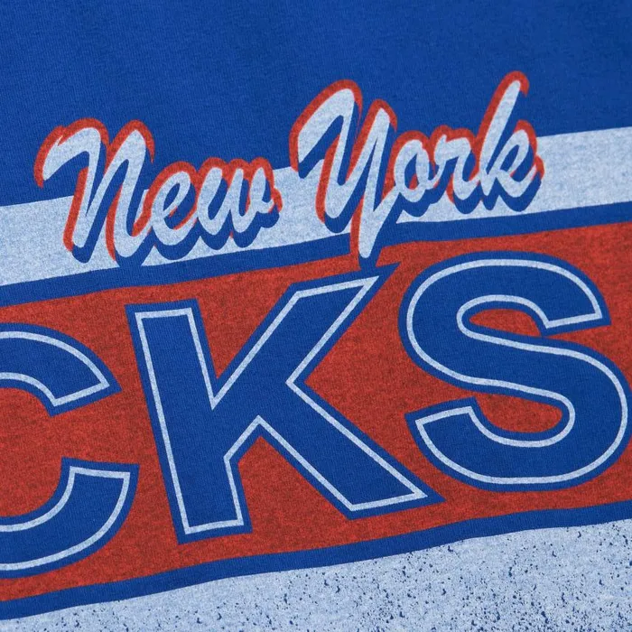 Mitchell and Ness Fashion Oversized SS Tee Vintage Logo New York Knicks Men TShirts and Tops Mitchell and Ness Fashion Oversized SS Tee Vintage Logo New York Knicks Men TShirts and Tops