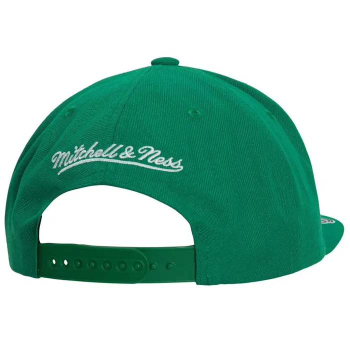 Mitchell and Ness Front Face Snapback Boston Celtics Men Hats and Headwear Mitchell and Ness Front Face Snapback Boston Celtics Men Hats and Headwear