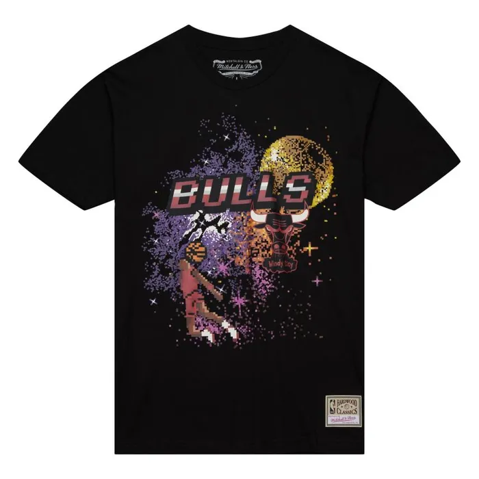 Mitchell and Ness Gameverse Tee Chicago Bulls Men TShirts and Tops