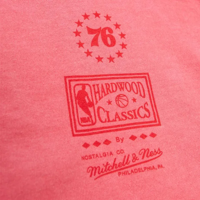 Mitchell and Ness Golden Hour Glaze SS Tee Philadelphia 76ers Men TShirts and Tops Mitchell and Ness Golden Hour Glaze SS Tee Philadelphia 76ers Men TShirts and Tops