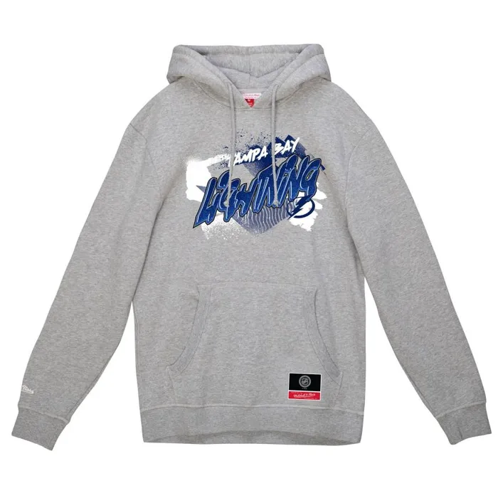 Mitchell and Ness Graff Hoodie Tampa Bay Lightning Men Hoodies and Sweatshirts Mitchell and Ness Graff Hoodie Tampa Bay Lightning Men Hoodies and Sweatshirts