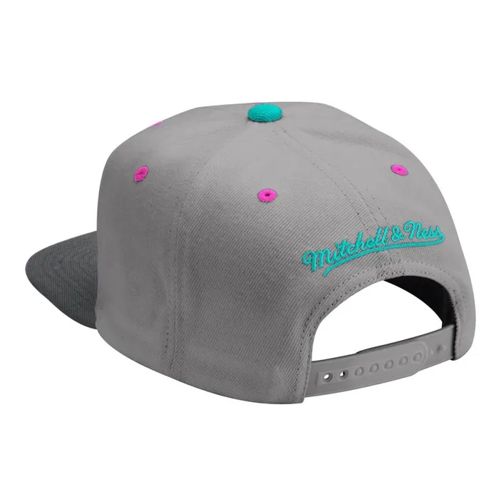 Mitchell and Ness Grey Wolf Mags Snapback Los Angeles Lakers Men Hats and Headwear Mitchell and Ness Grey Wolf Mags Snapback Los Angeles Lakers Men Hats and Headwear