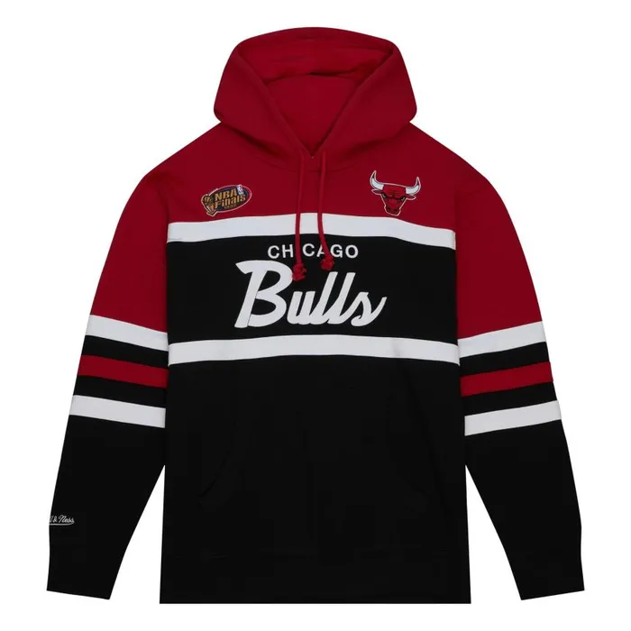 Mitchell and Ness Head Coach Hoodie Chicago Bulls Men Hoodies and Sweatshirts Mitchell and Ness Head Coach Hoodie Chicago Bulls Men Hoodies and Sweatshirts