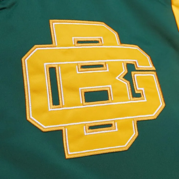 Mitchell and Ness Heavyweight Satin Jacket Green Bay Packers Men Jackets and Outerwear Mitchell and Ness Heavyweight Satin Jacket Green Bay Packers Men Jackets and Outerwear