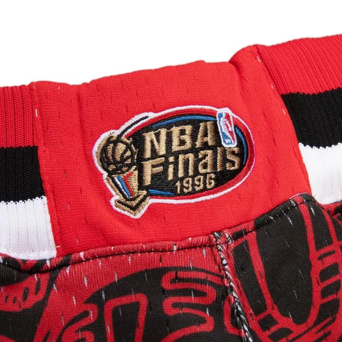 Mitchell and Ness Hebru Shorts Chicago Bulls Men Shorts Mitchell and Ness Hebru Shorts Chicago Bulls Men Shorts
