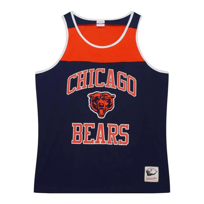Mitchell and Ness Heritage Color Blocked Tank Top Chicago Bears Men TShirts and Tops Mitchell and Ness Heritage Color Blocked Tank Top Chicago Bears Men TShirts and Tops