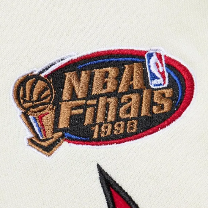 Mitchell and Ness Heritage Fleece Crew Vintage Logo Chicago Bulls Men Hoodies and Sweatshirts Mitchell and Ness Heritage Fleece Crew Vintage Logo Chicago Bulls Men Hoodies and Sweatshirts