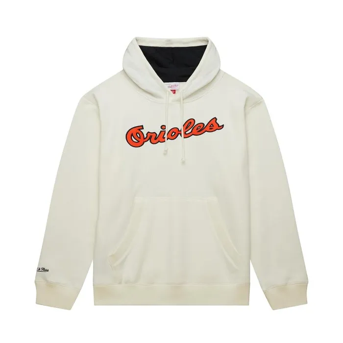 Mitchell and Ness Heritage Fleece Hoodie Vintage Logo Baltimore Orioles Men Hoodies and Sweatshirts Mitchell and Ness Heritage Fleece Hoodie Vintage Logo Baltimore Orioles Men Hoodies and Sweatshirts