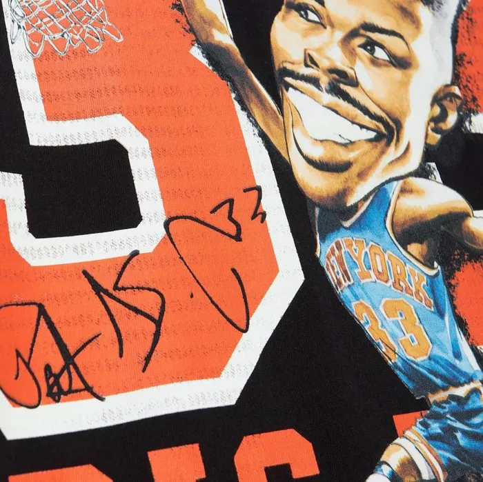 Mitchell and Ness HWC Caricatures New York Knicks Patrick Ewing Men TShirts and Tops Mitchell and Ness HWC Caricatures New York Knicks Patrick Ewing Men TShirts and Tops