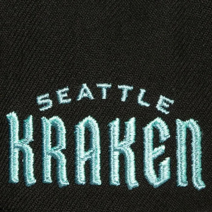 Mitchell and Ness Icon Grail Pro Snapback Seattle Kraken Men Hats and Headwear Mitchell and Ness Icon Grail Pro Snapback Seattle Kraken Men Hats and Headwear