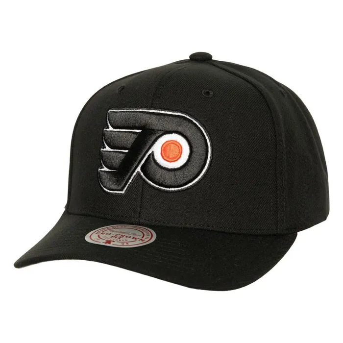 Mitchell and Ness Icon Grail Pro Snapback Vntg Philadelphia Flyers Men Hats and Headwear Mitchell and Ness Icon Grail Pro Snapback Vntg Philadelphia Flyers Men Hats and Headwear
